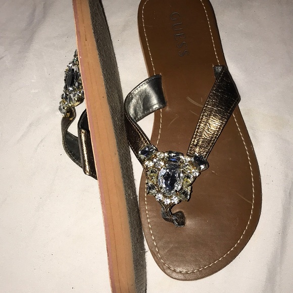 GUESS CRYSTAL THONGS - Picture 3 of 8